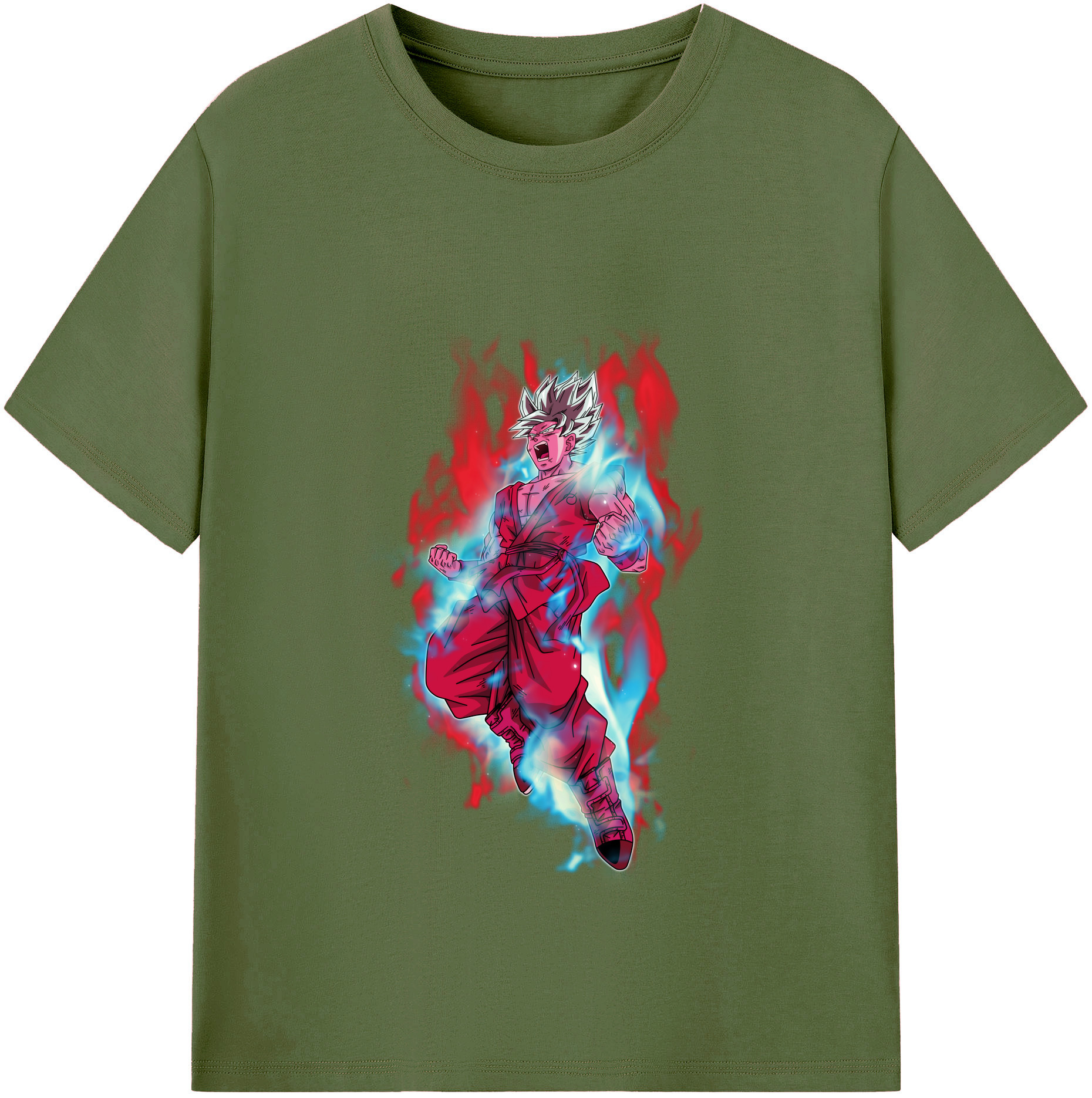 （画像用） ドラゴンボール 孫悟空（そん ごくう）Son Goku カカロット DRAGON BALL Kakarotto 綿100％半袖Tシャツ（フロントプリント）